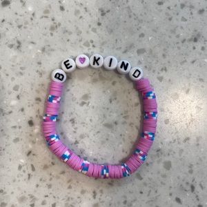 Handmade Be 💜 Kind Bracelet